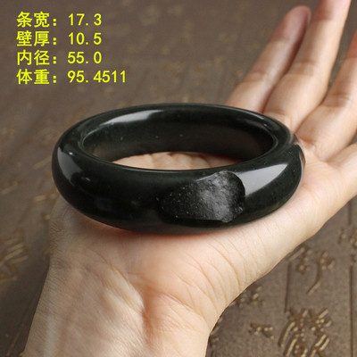 青玉籽料手镯有原皮朕®开仓