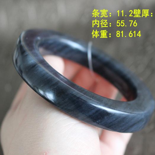 超厚实经典方条和田玉墨玉籽料