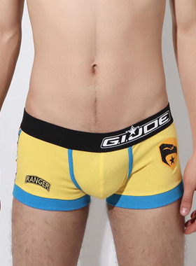 2024 买3包邮superbody舒伯丁男士平角内裤 螺纹棉男生低腰四角裤