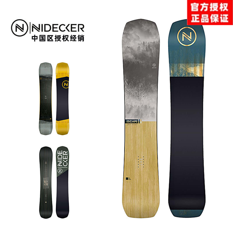 NIDECKER单板滑雪板全能ESCAPE