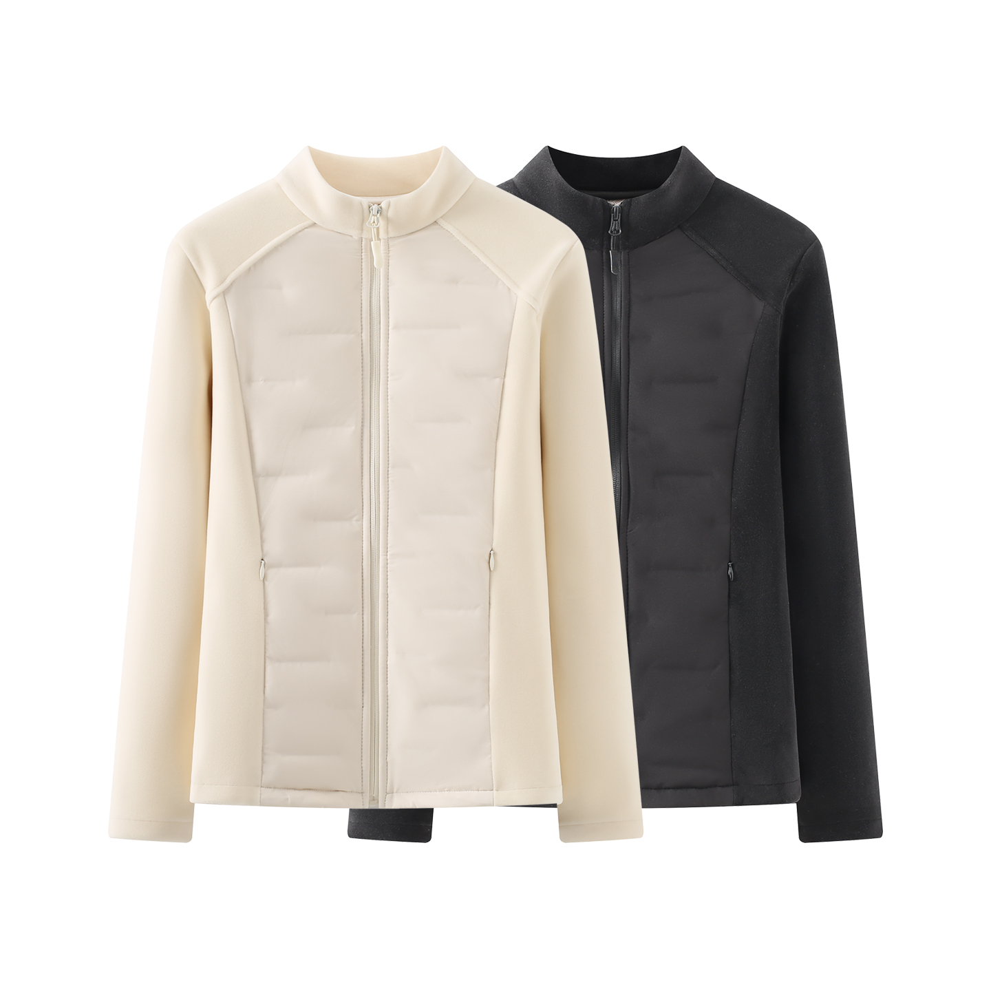 艾格2025冬季新款摇粒绒棉衣