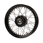 适配哈雷街霸钢丝前轮黑色