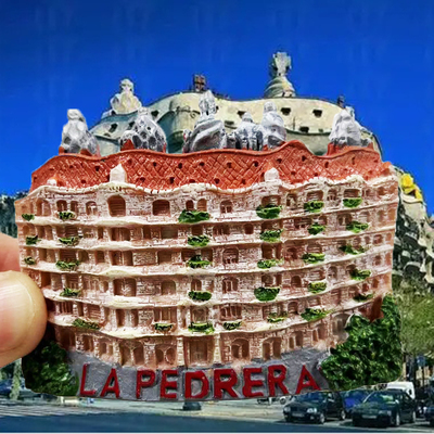 巴塞罗哪高级感大气磁力冰箱贴