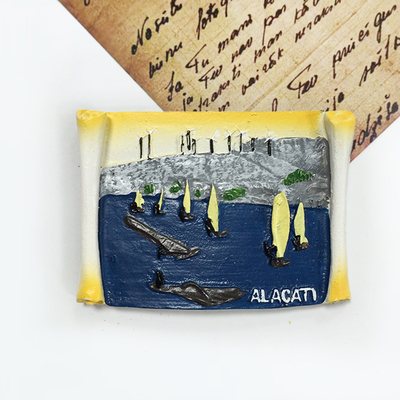 个性创意阿拉恰特彩绘磁吸冰箱贴