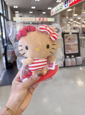 Avail日本正版sanrio三丽鸥联名泳圈墨镜黑皮kitty挂件现货