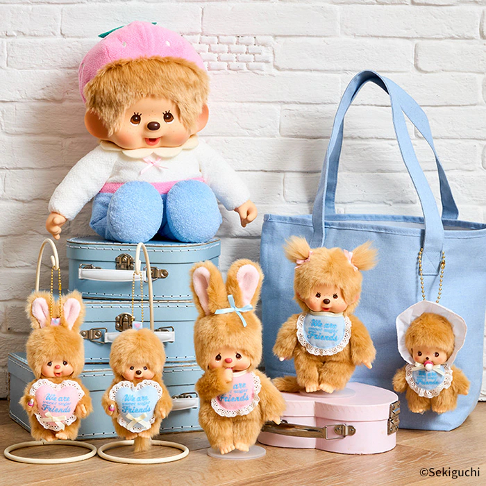 在途1月新品预定日本正品monchhichi蒙奇奇甜糖系列挂件公仔兔子,模玩/动漫/周边/娃圈三坑/桌游,动漫毛绒/抱枕/坐垫,淘宝优惠券,粉丝福利购,淘宝优惠卷