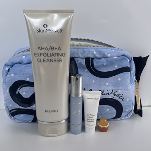 海淘美版SKINMEDICA斯美凯丝缇珂果酸水杨酸AHA/BHA洗面奶去角质