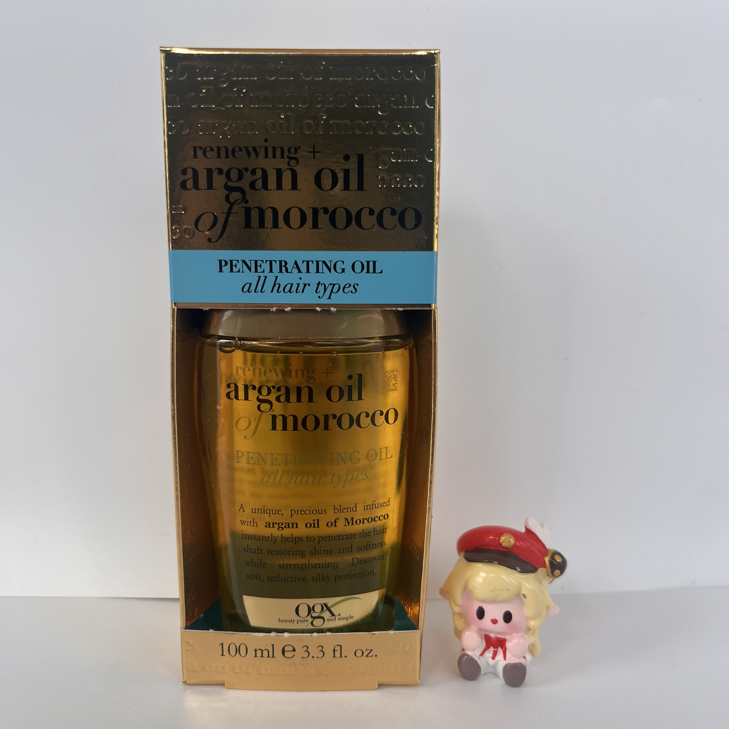 海淘现货美版OGX摩洛哥坚果油护发精油修复干枯护发毛躁柔顺100ml