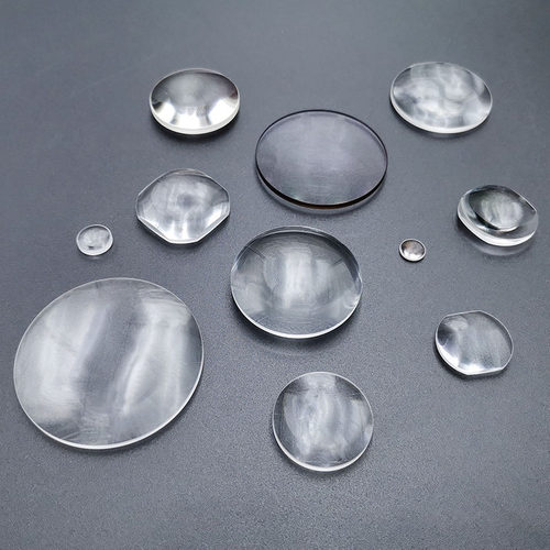 凸透镜片放大镜 学生物理实验器材 腰平取景器光学玻璃双凸透镜