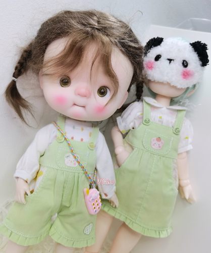 背带裤qbaby背带裙bjd娃衣娃衣