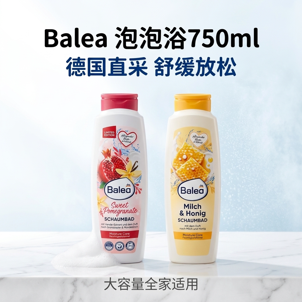 德国Balea芭乐雅成人超多泡泡浴