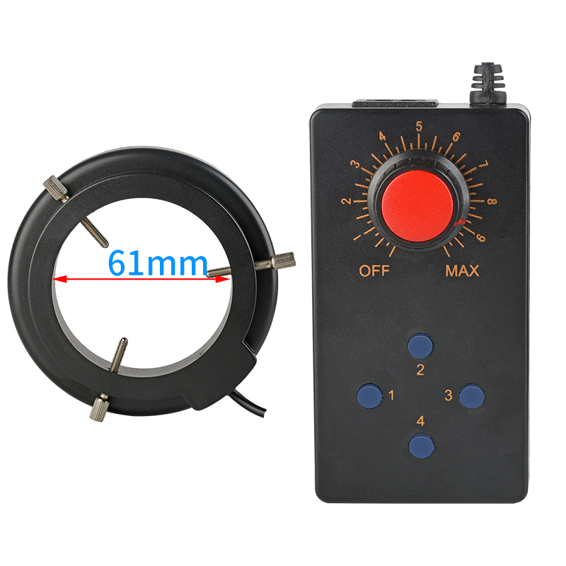 显微镜四驱环形LED光源64颗灯珠