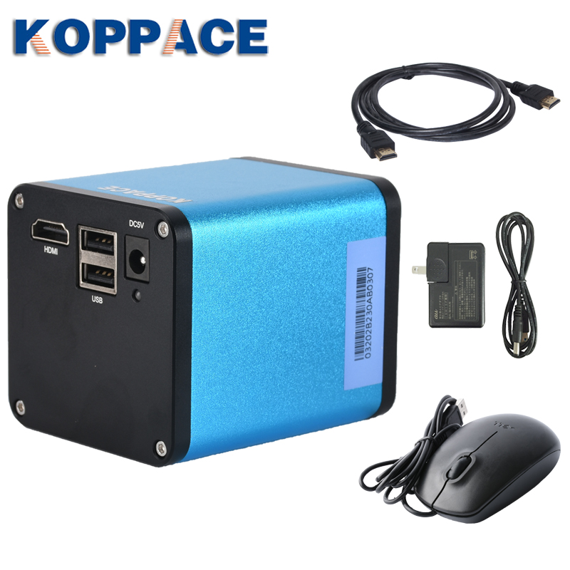 包邮 HDMI高清显微镜相机可拍照录像工业显微镜相机CCD相机60帧