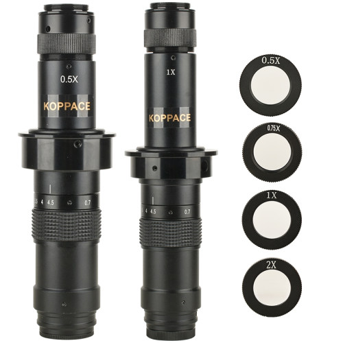 包邮 24X-314X工业显微镜镜头 0.7X-4.5X连续变倍镜头
