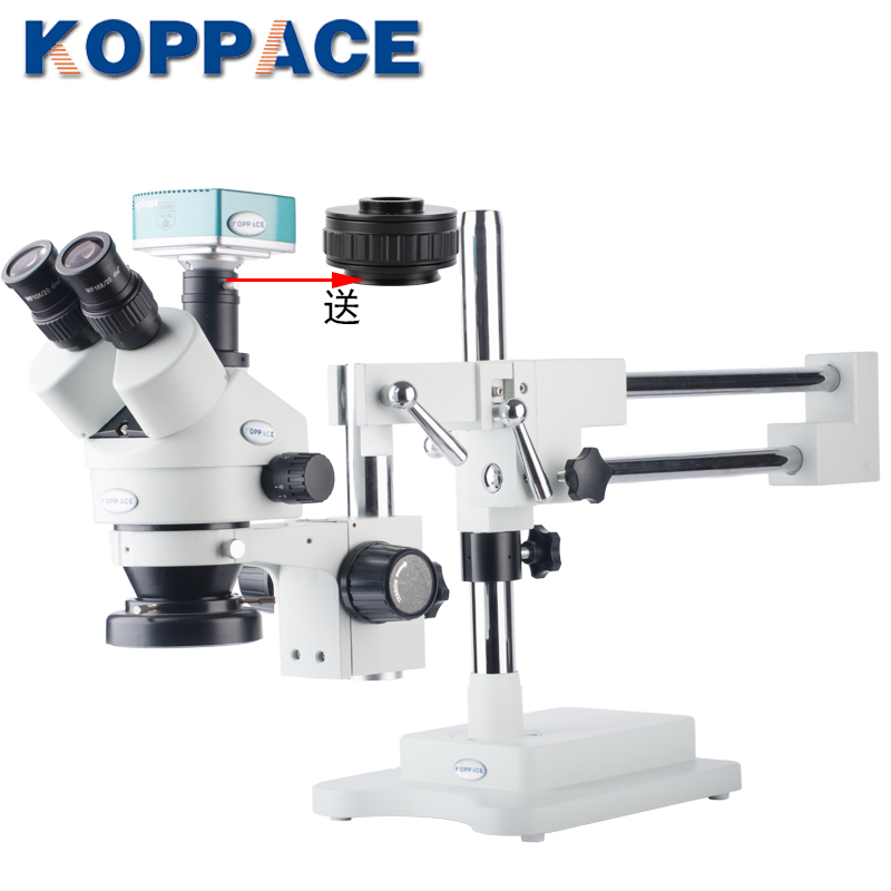 3.5X-90X立体三目电子显微镜