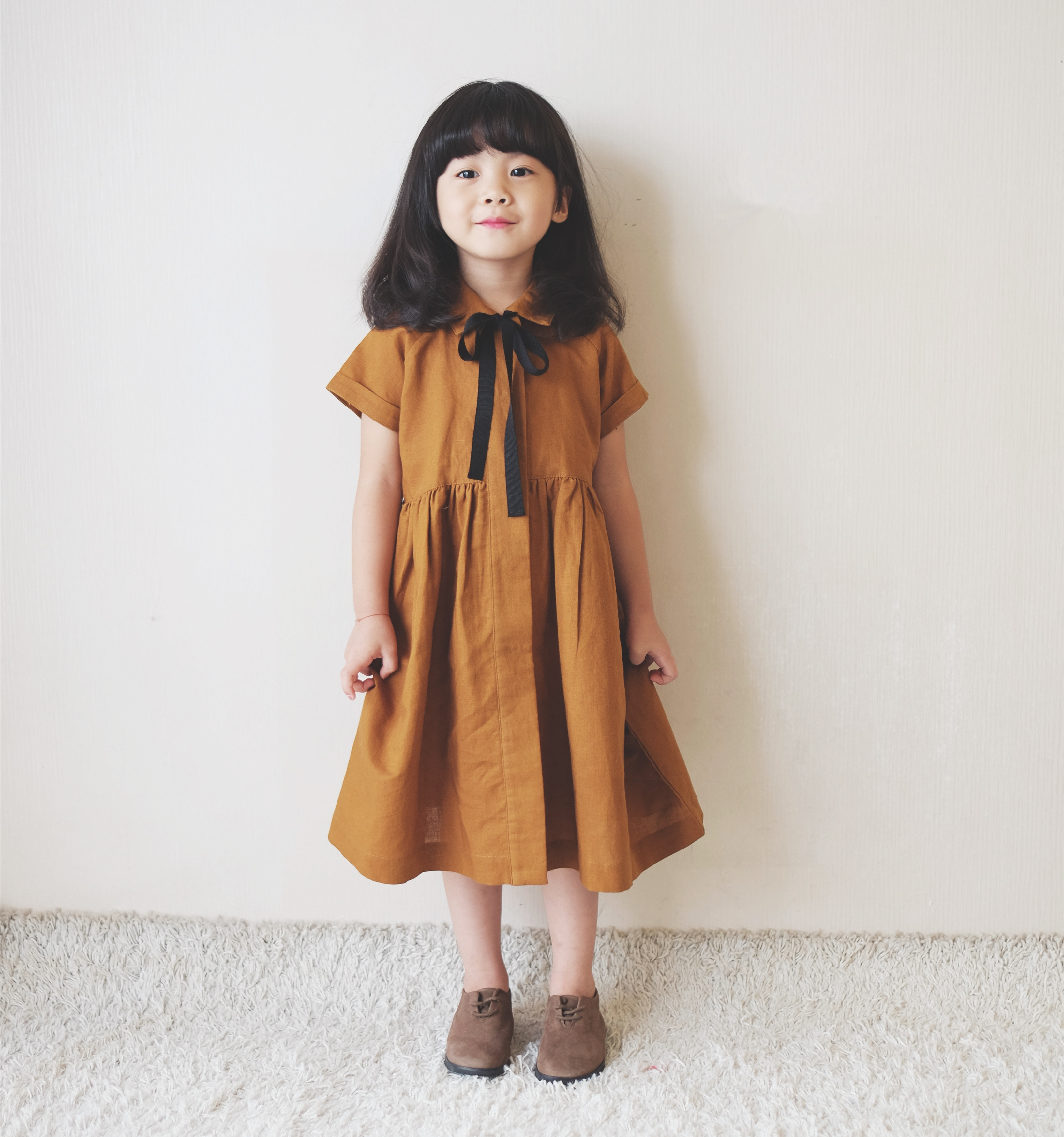 Robe enfant ETONZOE en lin - Ref 2043001 Image 1