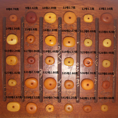 天然手串平安扣珠宝蜜蜡吊坠