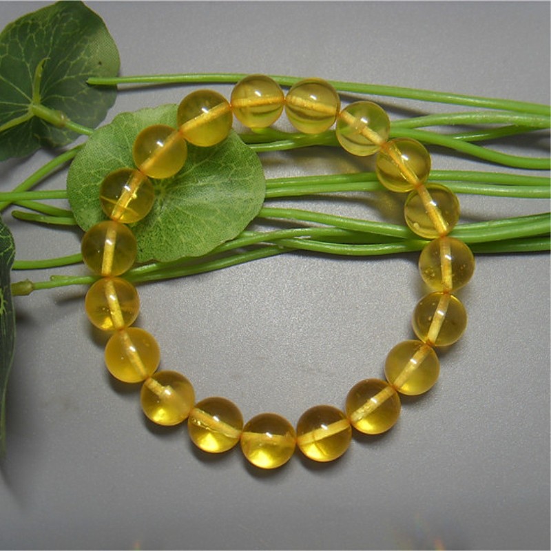 天然波罗的海净水金珀手串正品精品包真包鉴定10-12mm