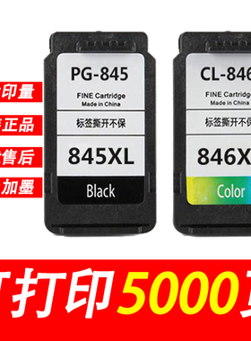 原装佳能PG845 846墨盒 MG2980s  MX498 IP2880 ts208 308 打印机