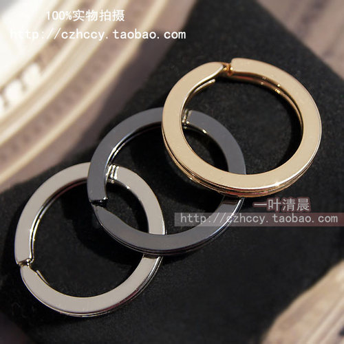 diy31mm浅金色钥匙挂饰品配件