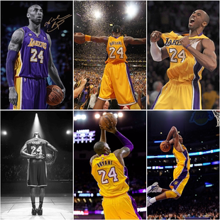 kobe科比海报NBA篮球明星超大墙贴画卧室学生宿舍壁纸装饰画自粘