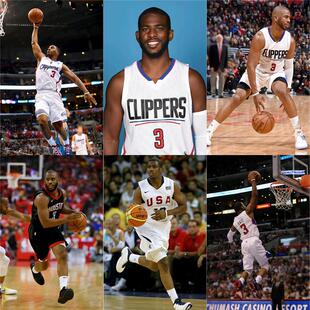 克里斯保罗海报装饰画CP3太阳队布克篮球背胶贴画球迷周边墙贴