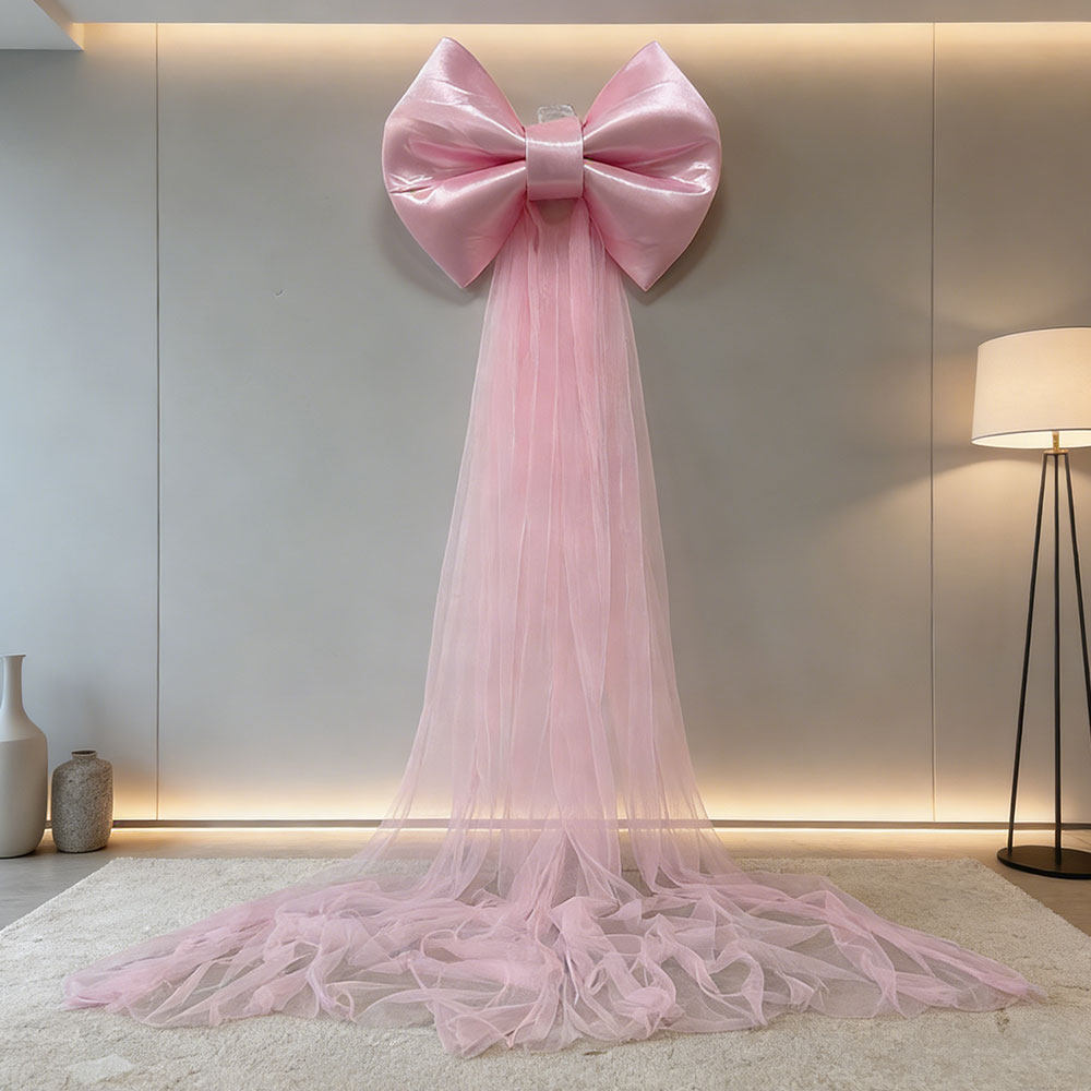 女孩生日布置超大仙女纱粉蝴蝶结布幔晨袍立柱婚礼拍照道具氛围感,节庆用品/礼品,装扮布置套餐,淘宝优惠券,粉丝福利购,淘宝优惠卷