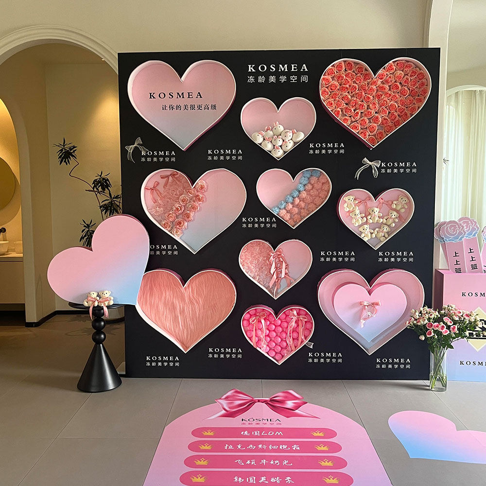 高级感紫色美容院开业周年庆背景kt板仿真花场景vip讲座创意活动,节庆用品/礼品,节日装扮用品,淘宝优惠券,粉丝福利购,淘宝优惠卷