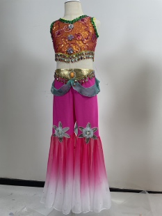 敦煌飞天妙音反弹舞蹈服装新款古典民族演出服仙女表演服套装舞衣