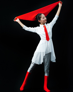 成人儿童现当代学生装舞台表演服装桃李行舞蹈服装演出服定制