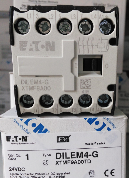 DILEM4-G(24VDC)伊顿直流接触器
