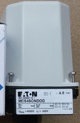 MCS4SONDOD压力开关原装进口