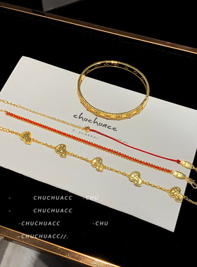 五葫芦五福禄招财碎碎冰葫芦手链