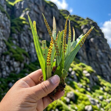 肾精茶野生长白山化石草秋天老叶肾精草嗷嗷叫茶黄金草肾经草石韦