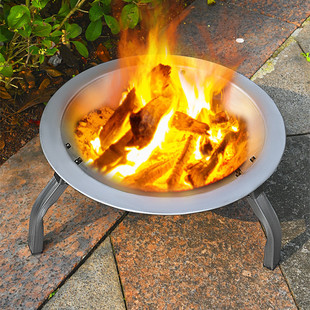 农村老式烤火盆大号烧烤盆室内烤火取暖炭盆户外野炊野营炉子烧火