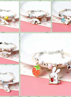 2026时尚春夏新款日韩玉桂狗手链女 小众设计感送闺蜜朋友手链