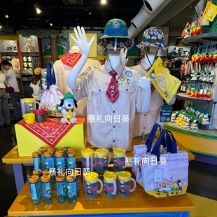 现货日本usj限定史努比露营系列糊涂塔克毛绒挂件玩偶包搭子生日