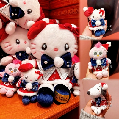 日本usj2025圣诞节限定玩偶挂件