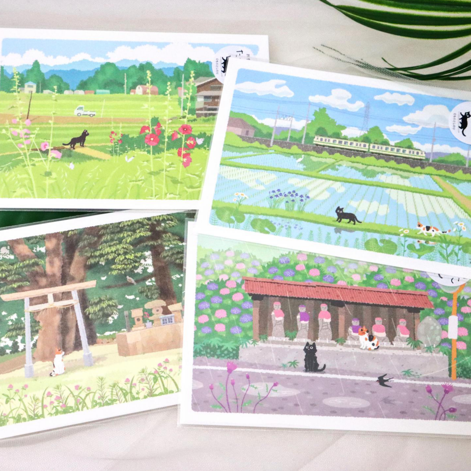 日本制猫的旅途夏日限