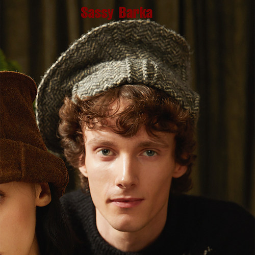 SassyBarka平顶卷檐RENOIR
