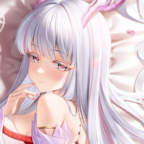 今汐  鸣潮桃夭灼灼长条枕等身抱枕动漫卡通游戏周边双面枕头