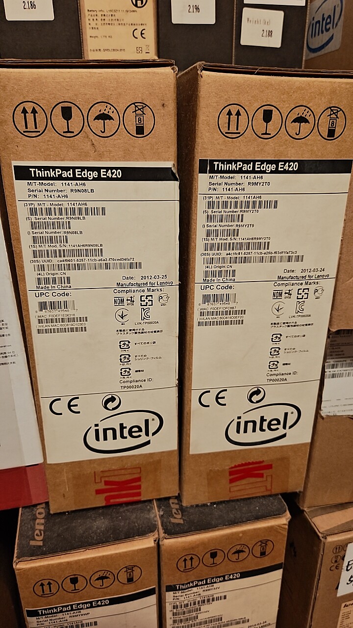 ThinkPad E420 全新原装未拆封 支持XP系统/w732位系统笔记本电脑