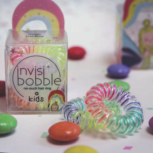 invisibobble彩虹揪揪糖果色发圈