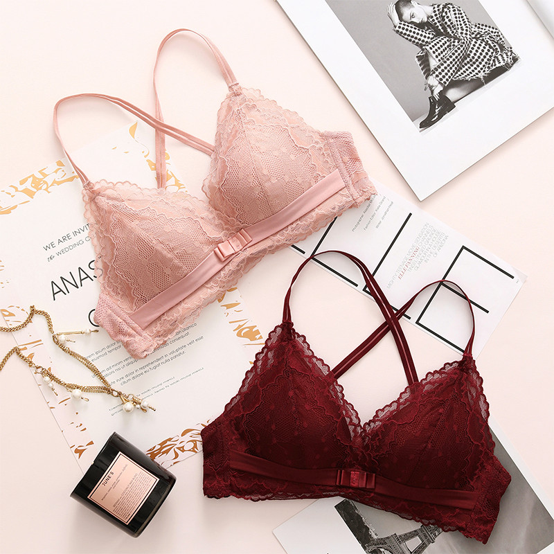 ÁùÖ»ÍÃ×ÓÐÔ¸ÐÈý½Ç±ÄÚÒÂÌ××°ÀÙË¿·¨Ê½braletteÎÄÐØÐ¡ÐØÏÔ´óÐØÕÖÅ®