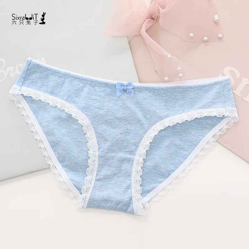 Slip jeunesse SIX RABBIT C011 en coton coloré - Ref 669764 Image 3