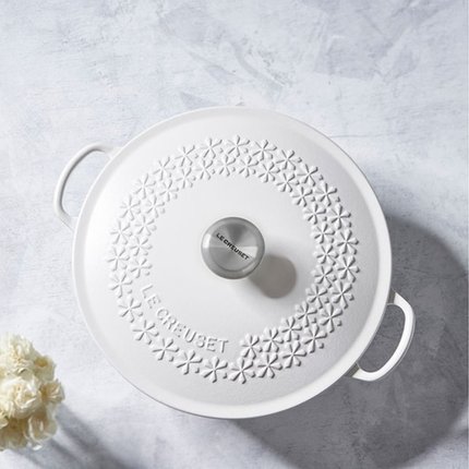 法国酷彩le creuset/staub圆形铸铁锅家用汤锅炖锅电磁炉珐琅锅