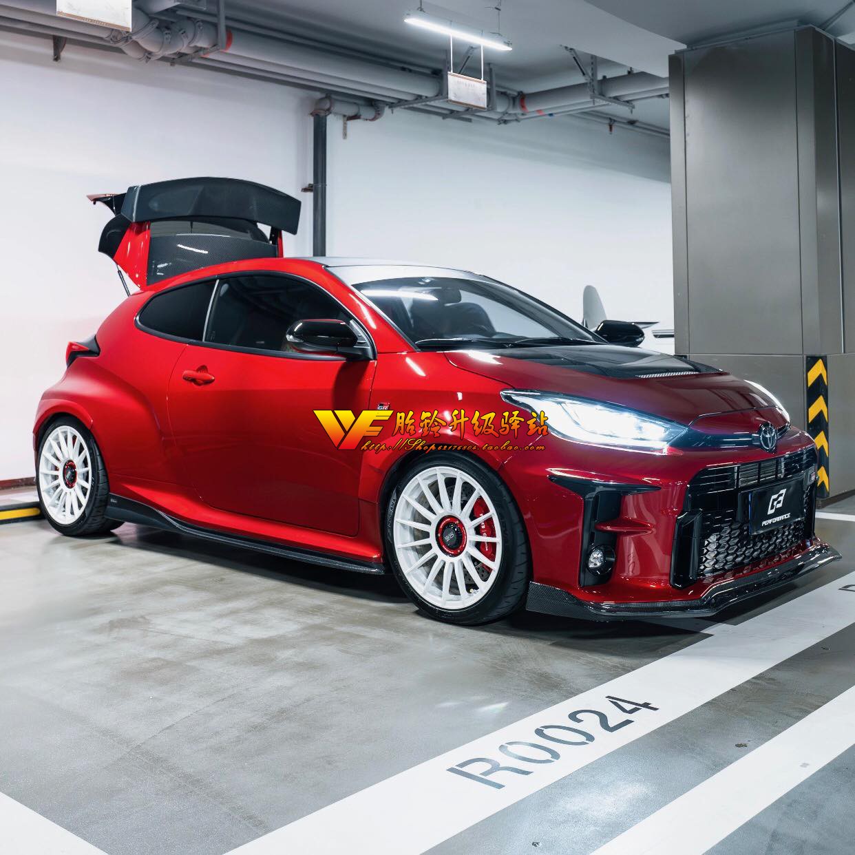 适用轮毂18寸改装A3甲壳虫宝马MINI思域C级高尔夫CC丰田GR凯美瑞4