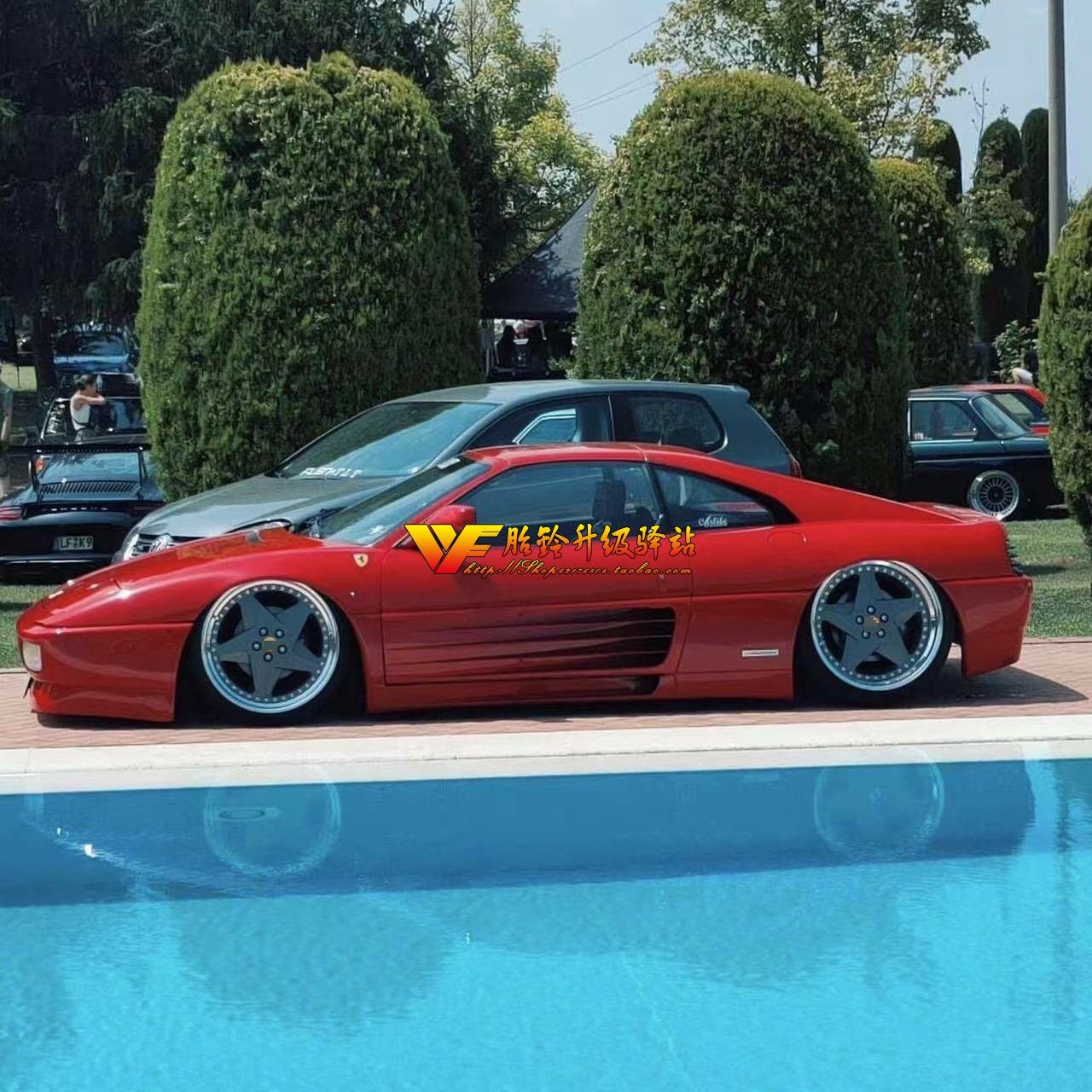 适用复古轮毂17寸GT86力狮CT200甲壳虫MINI普瑞斯BRZ飞度A1漫步者