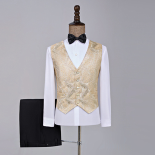 春秋英伦风修身西装马甲百搭潮流工作服商务休闲职业男士西服背心