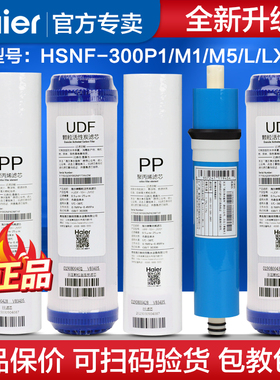 海尔施特劳斯净水器滤芯HSNF-300M1/M5/P1H/L/M/HL/HLJ智净过滤芯